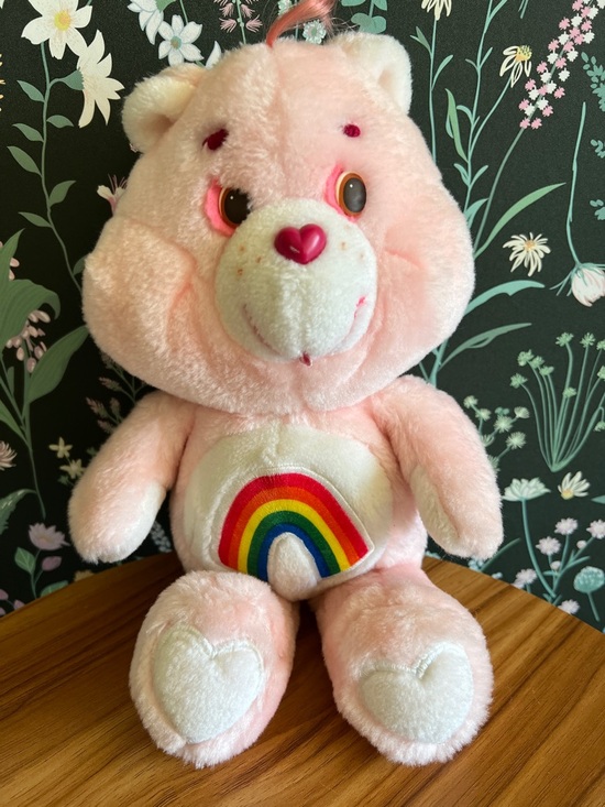 Kenner Other - VINTAGE Kenner Care Bears Cheer Bear plush 1980s childhood nostalgia EUC 🌈